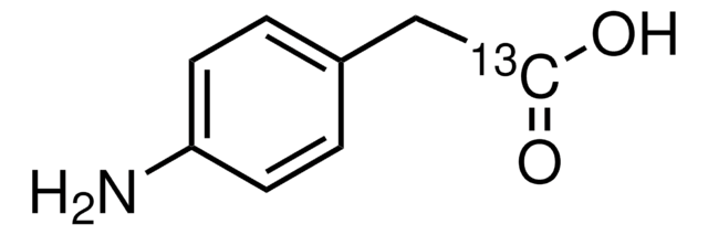 2-(4-Aminophenyl)acetic acid-1-13C 99 atom % 13C