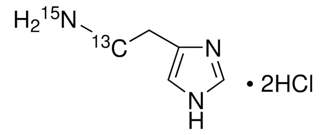 Histamine-1-13C,1-15N dihydrochloride 99 atom % 13C, 98 atom % 15N, 95% (CP)