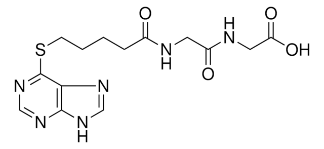 ((((5-(9H-PURIN-6-YLTHIO)PENTANOYL)AMINO)ACETYL)AMINO)ACETIC ACID AldrichCPR