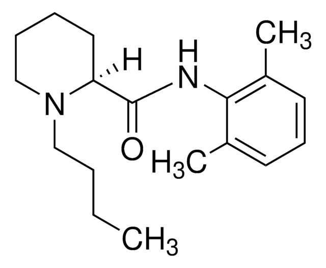 (S)-Bupivacaine certified reference material, TraceCERT&#174;, Manufactured by: Sigma-Aldrich Production GmbH, Switzerland