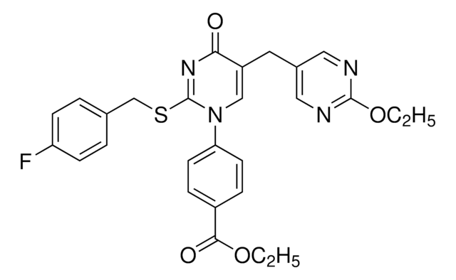 GPR40 Antagonist, GW1100 The GPR40 Antagonist, GW1100, also referenced under CAS 306974-70-9, controls the biological activity of GPR40. This small molecule/inhibitor is primarily used for Biochemicals applications.