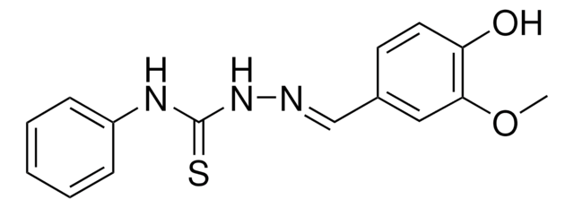 4-HYDROXY-3-METHOXYBENZALDEHYDE N-PHENYLTHIOSEMICARBAZONE AldrichCPR