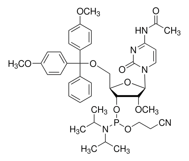 DMT-2&#8242;O-Methyl-rC(ac) Phosphoramidite configured for ABI