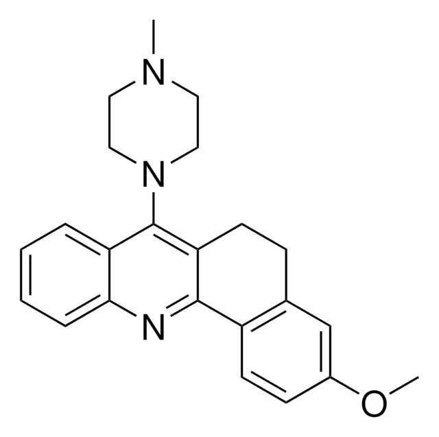 3-METHOXY-7-(4-METHYL-PIPERAZIN-1-YL)-5,6-DIHYDRO-BENZO(C)ACRIDINE AldrichCPR