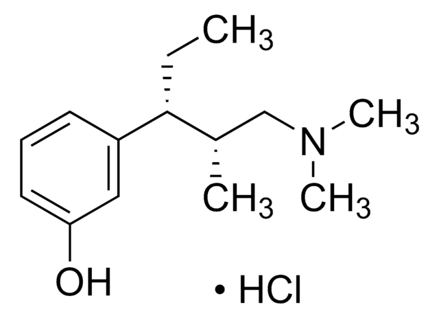 Tapentadol hydrochloride solution 1.0&#160;mg/mL in methanol (as free base), ampule of 1&#160;mL, certified reference material, Cerilliant&#174;