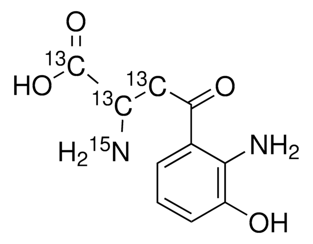 3-Hydroxy-DL-kynurenine-(&#945;,&#946;,&#947;-13C3,&#945;-amino-15N) &#8805;98 atom %, &#8805;95% (CP)