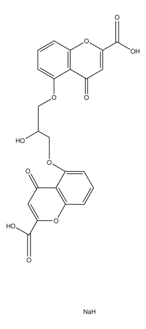 Cromolyn Sodium Pharmaceutical Secondary Standard; Certified Reference Material, certified reference material, pharmaceutical secondary standard, pkg of 1&#160;g