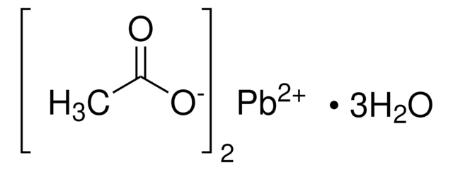 Lead(II) acetate trihydrate JIS special grade, &#8805;99.5%