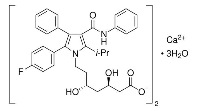 Atorvastatin Calcium Pharmaceutical Secondary Standard; Certified Reference Material