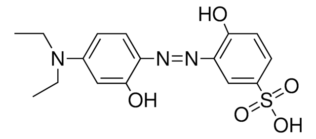 3-(4-DIETHYLAMINO-2-HYDROXYPHENYLAZO)-4-HYDROXYBENZENESULFONIC ACID AldrichCPR