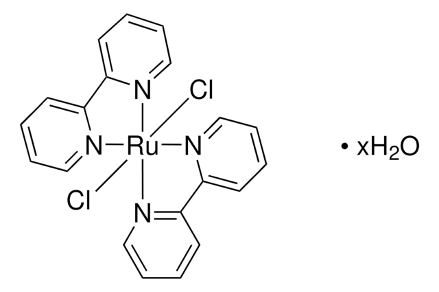 cis-Dichlorobis(2,2&#8242;-bipyridine)ruthenium(II) hydrate 97%