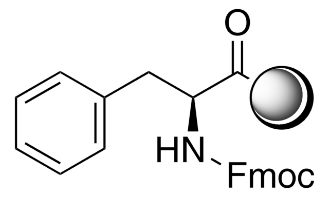 Fmoc-Phe-Wang resin extent of labeling: 0.4-0.8&#160;mmol/g loading