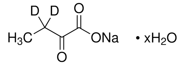 2-Ketobutyric acid-3,3-d2 sodium salt hydrate 97 atom % D, 97% (CP)