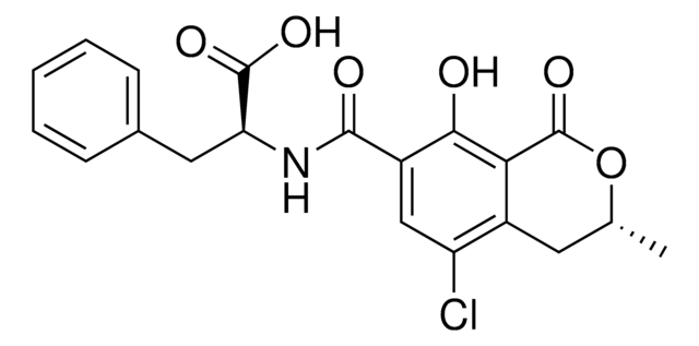 Ochratoxin A solution 10&#160;&#956;g/mL in acetonitrile, analytical standard