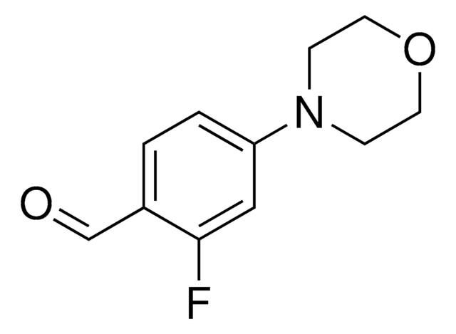 2-fluoro-4-(N-morpholino)-benzaldehyde AldrichCPR