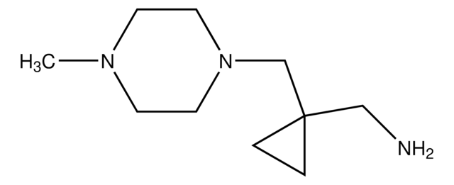 ((1-[(4-Methyl-1-piperazinyl)methyl]cyclopropyl)methyl)amine AldrichCPR