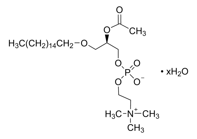 &#946;-Acetyl-&#947;-O-hexadecyl-L-&#945;-phosphatidylcholine hydrate &#8805;98%