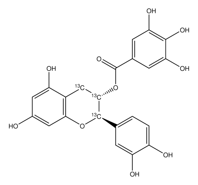 (±)-Catechin-2,3,4-13C3 gallate &#8805;99 atom % 13C, &#8805;97% (CP)