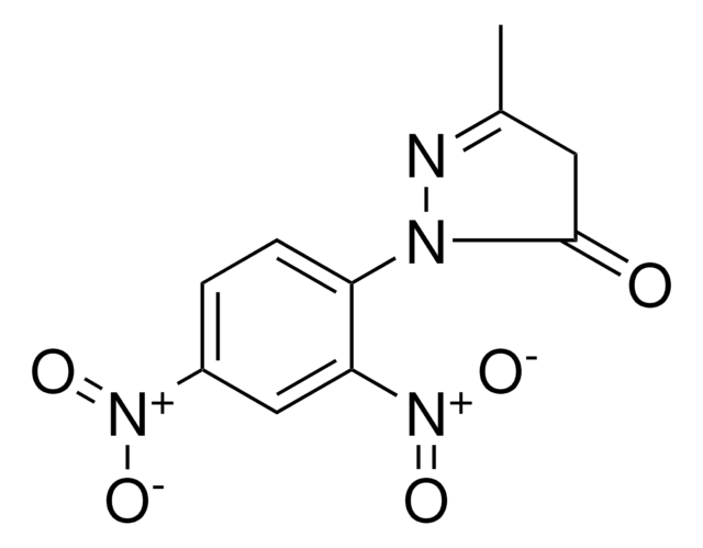 2-(2,4-DINITROPHENYL)-5-METHYL-2,4-DIHYDRO-3H-PYRAZOL-3-ONE AldrichCPR