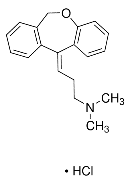 Doxepin hydrochloride solution 1.0&#160;mg/mL in methanol (as free base), ampule of 1&#160;mL, certified reference material, Cerilliant&#174;