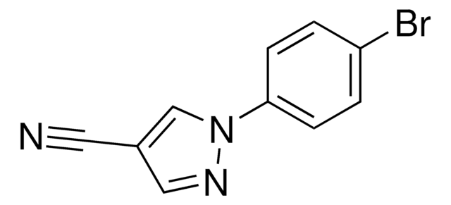 1-(4-Bromophenyl)-1H-pyrazole-4-carbonitrile AldrichCPR