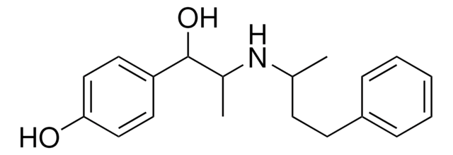 4-(1-HYDROXY-2-(1-METHYL-3-PHENYL-PROPYLAMINO)-PROPYL)-PHENOL AldrichCPR