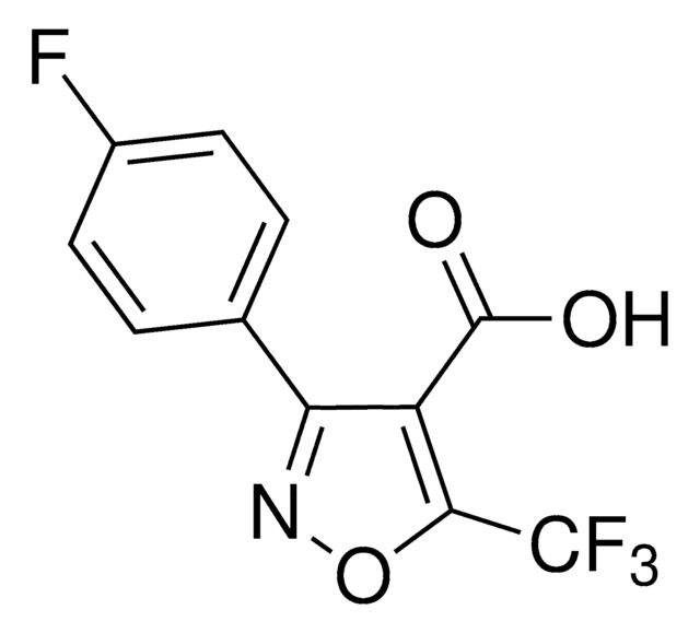 5-(Trifluoromethyl)-3-(4-fluorophenyl)isoxazole-4-carboxylic acid AldrichCPR