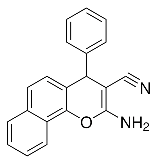 2-AMINO-4-PHENYL-4H-BENZO(H)CHROMENE-3-CARBONITRILE AldrichCPR