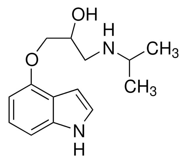 Pindolol pharmaceutical secondary standard, certified reference material