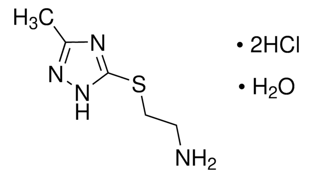 2-[(3-Methyl-1H-1,2,4-triazol-5-yl)thio]ethanamine dihydrochloride hydrate AldrichCPR