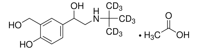 Salbutamol-(tert-butyl-d9) acetate VETRANAL&#174;, analytical standard